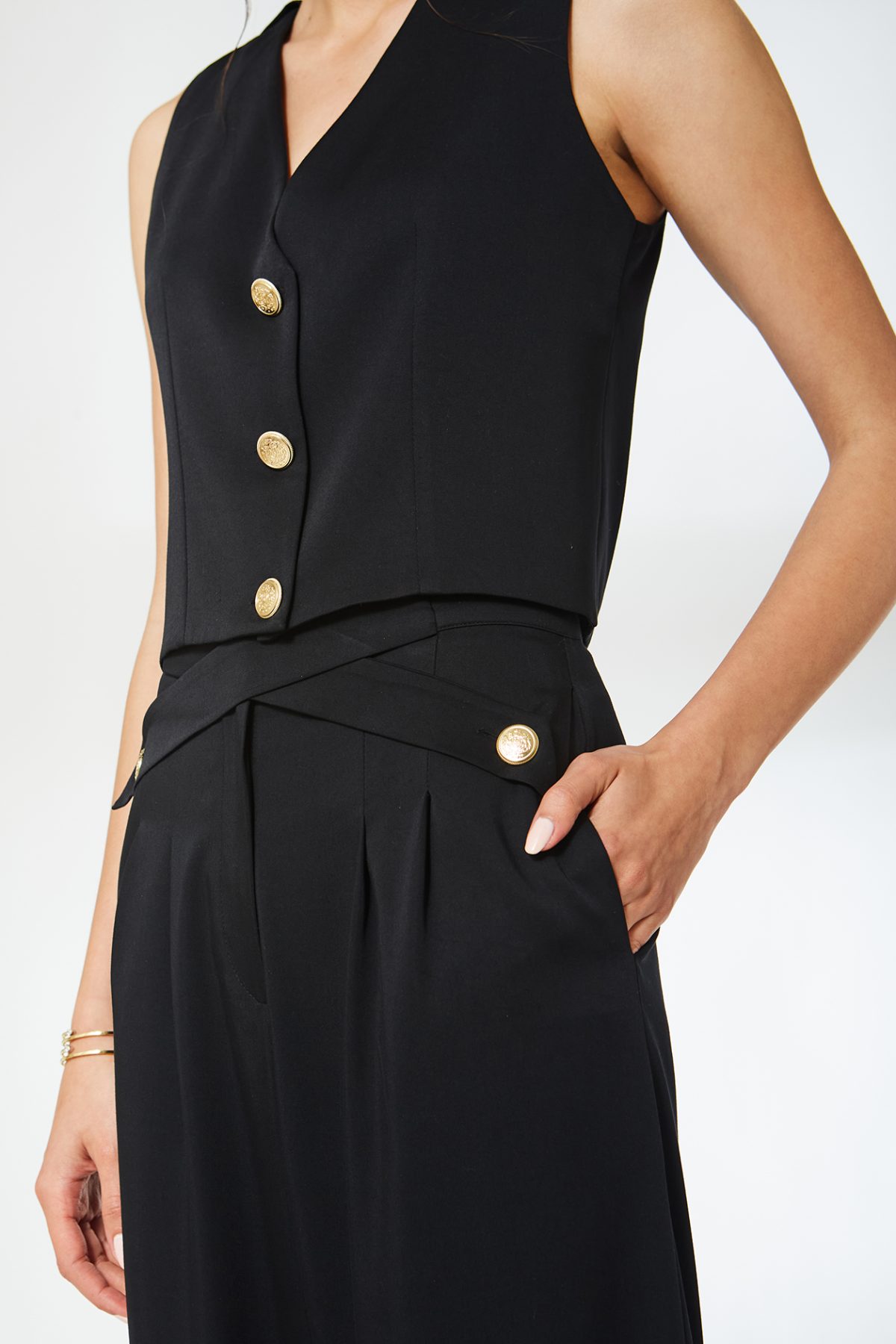 Cross Siyah Pantolon - BE OZ - Görsel 2