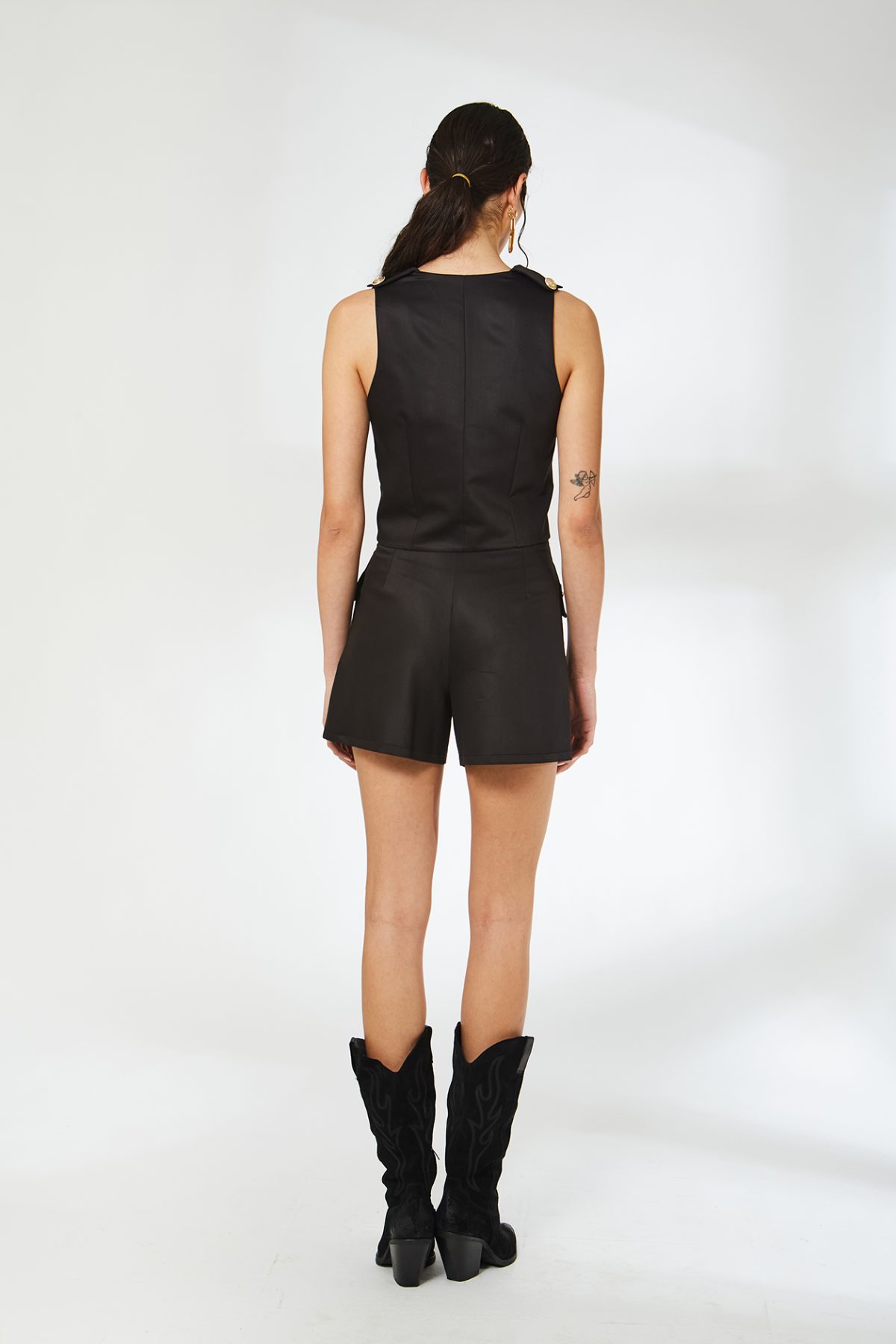 Cross Siyah Şort - BE OZ - Görsel 2