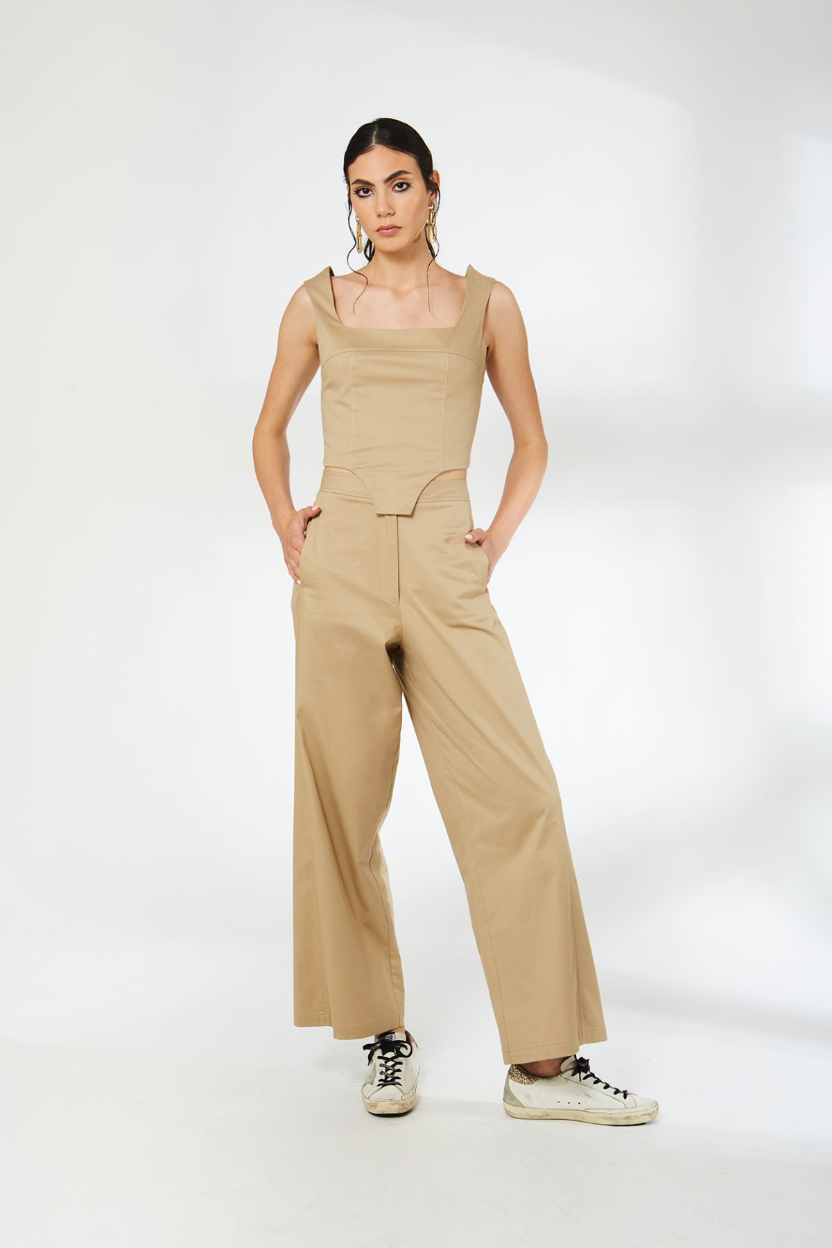 Be Girl Camel Top - BE OZ - Görsel 4