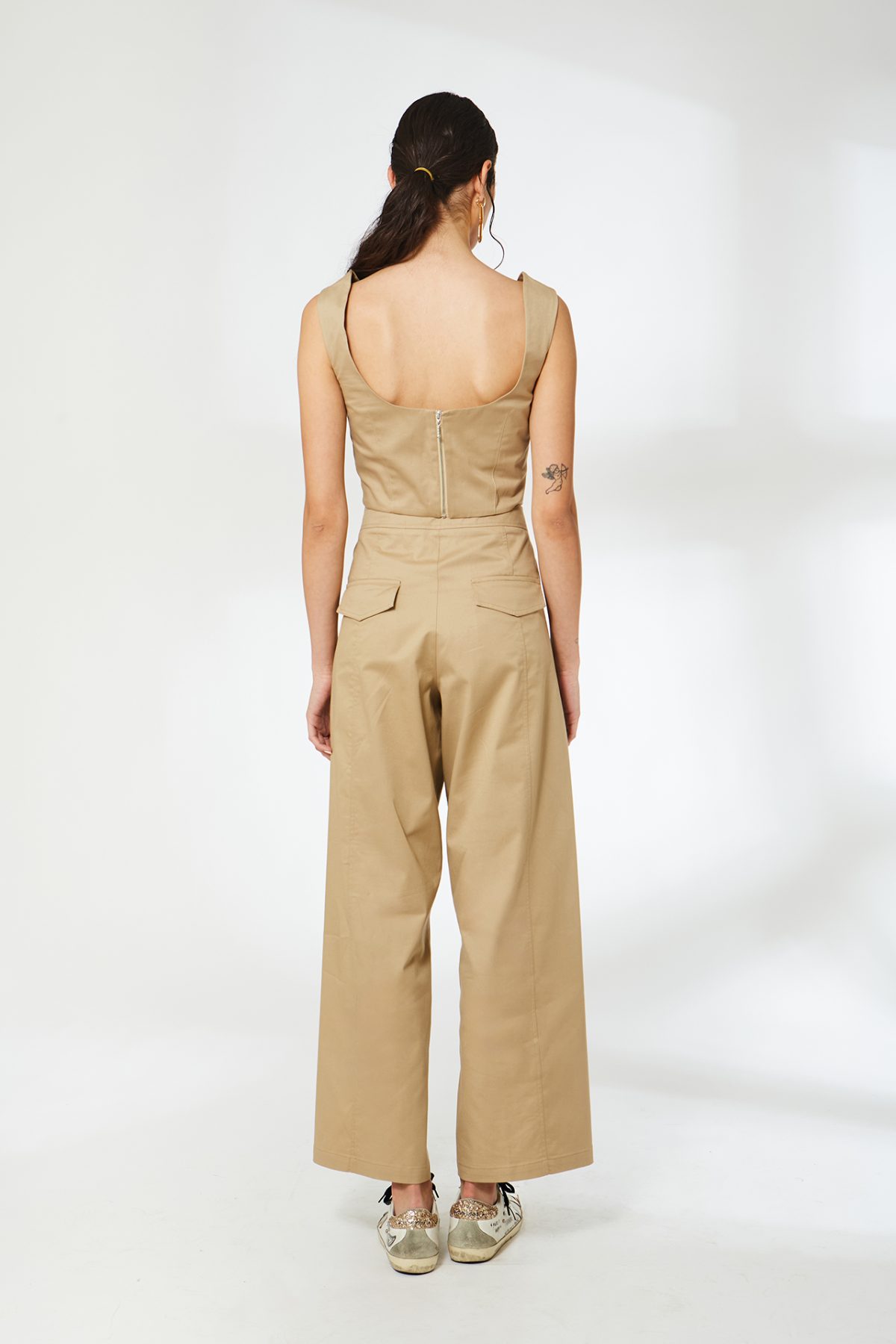 Be Girl Camel Pantolon - BE OZ - Görsel 4