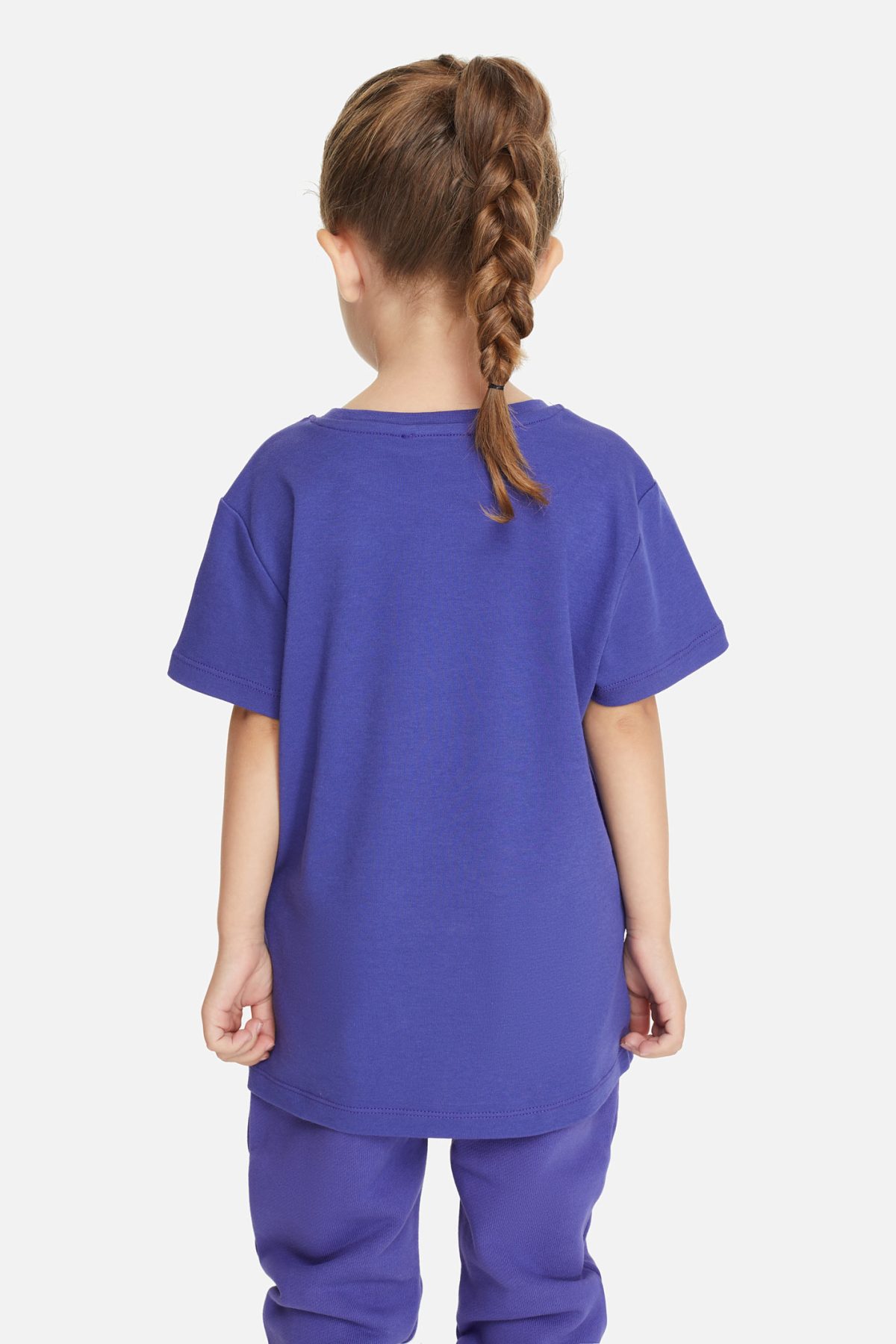 Les Benjamins Kids Sleeve Tee 501 Plum Purple - Görsel 9