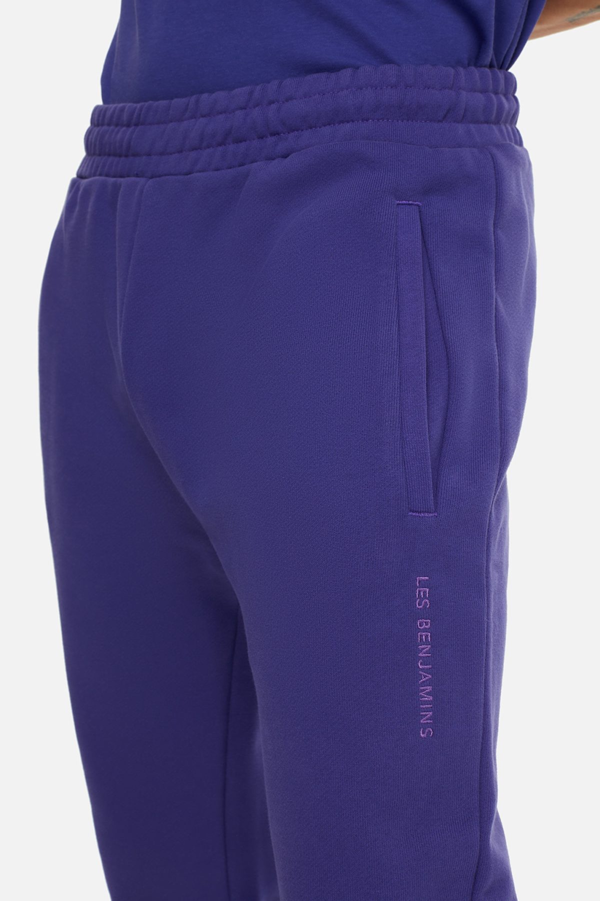 Les Benjamins Sweatpant 301 Plum Purple - Görsel 5