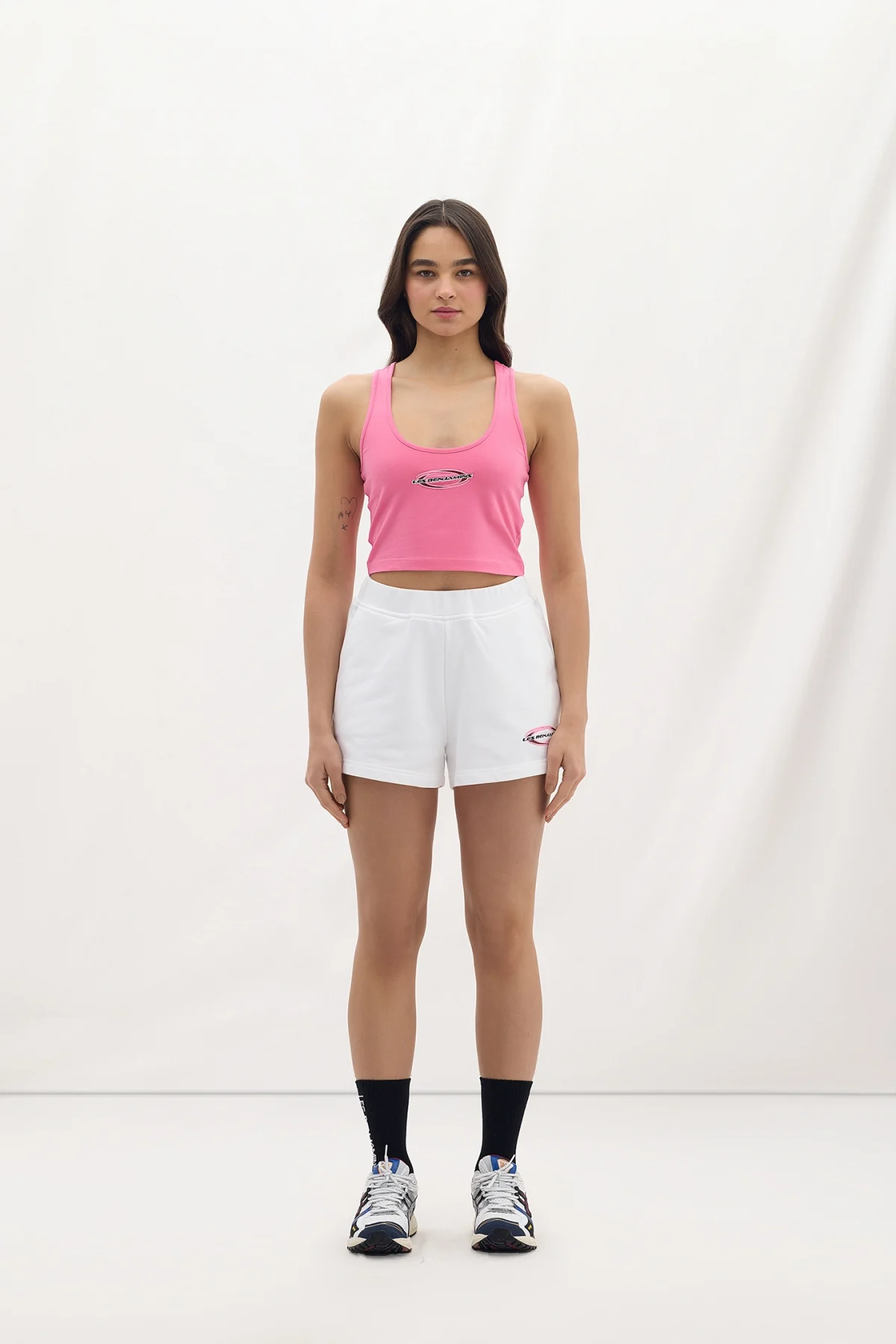 Les Benjamins Short 007 White - Görsel 2