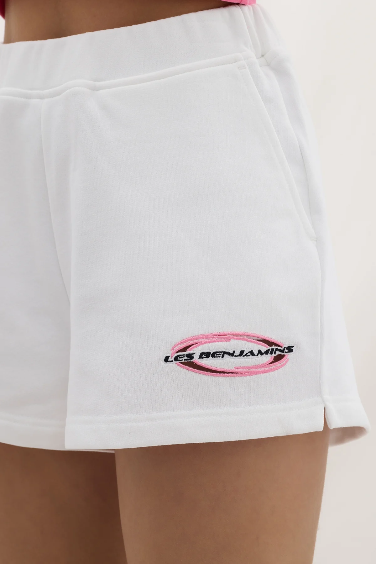 Les Benjamins Short 007 White - Görsel 6