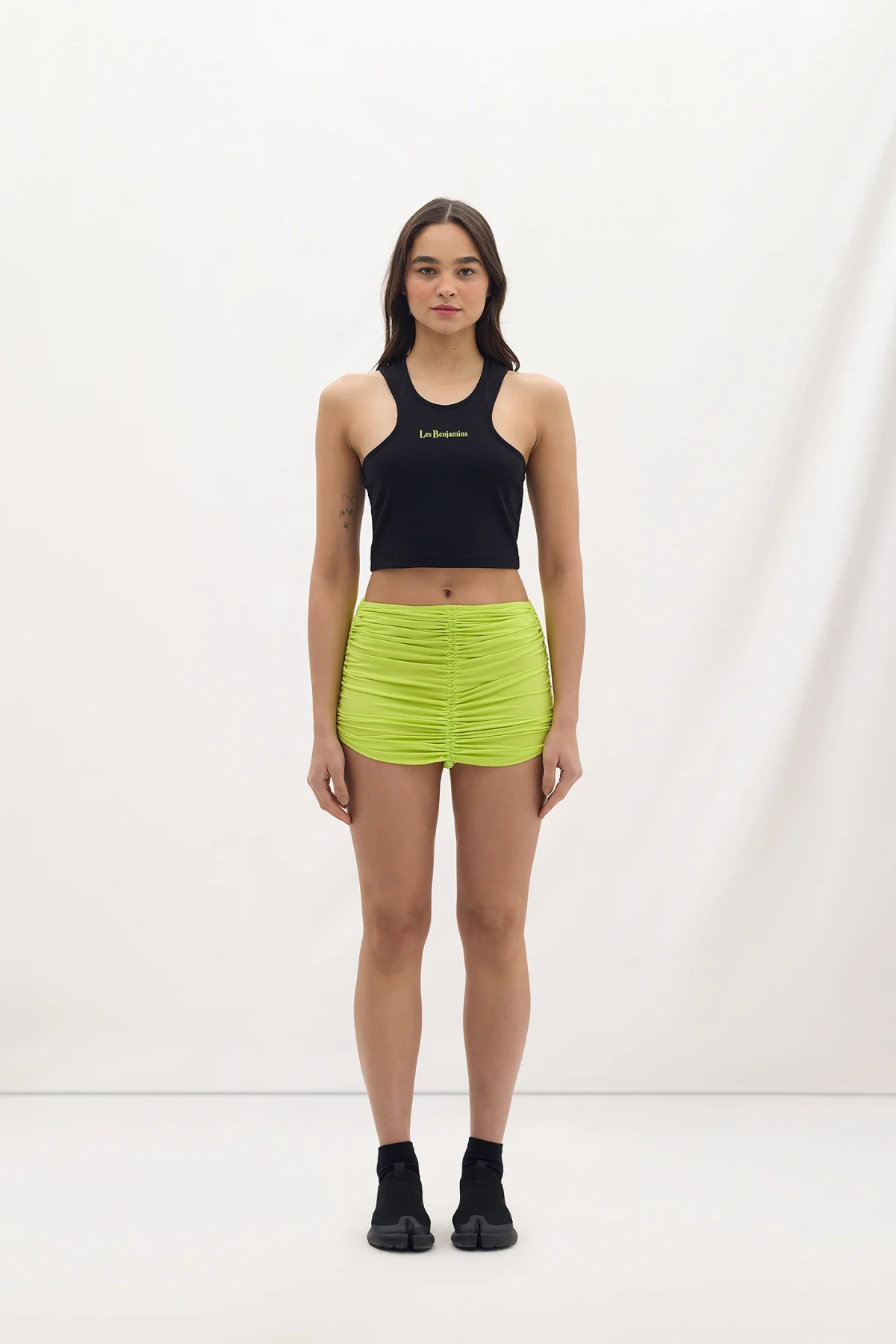 Les Benjamins Tank Top 005 Black - Görsel 2