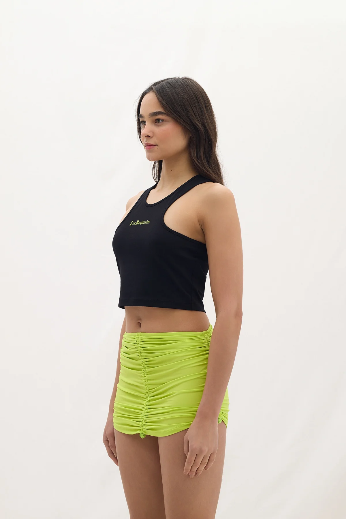 Les Benjamins Tank Top 005 Black - Görsel 4