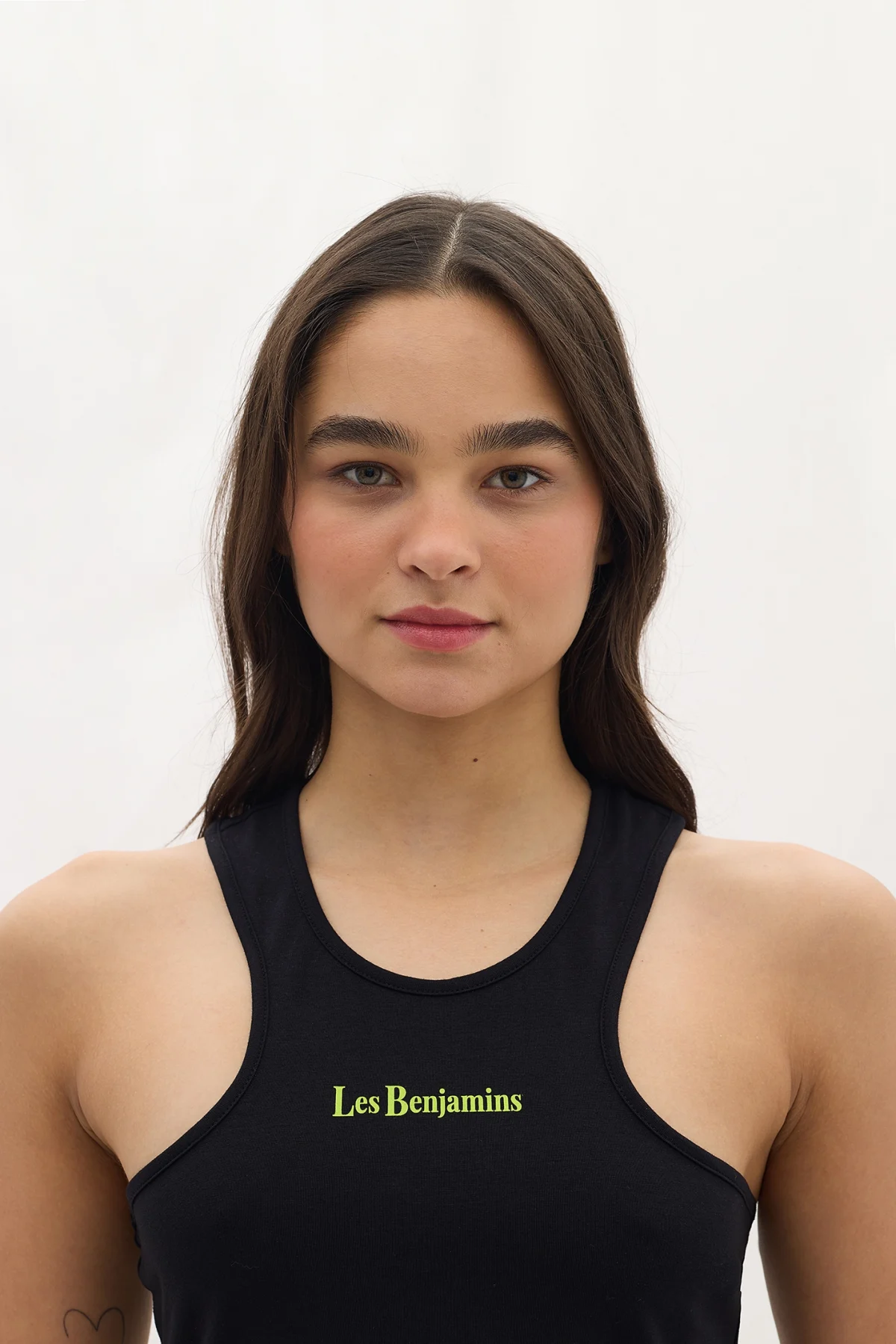 Les Benjamins Tank Top 005 Black - Görsel 6