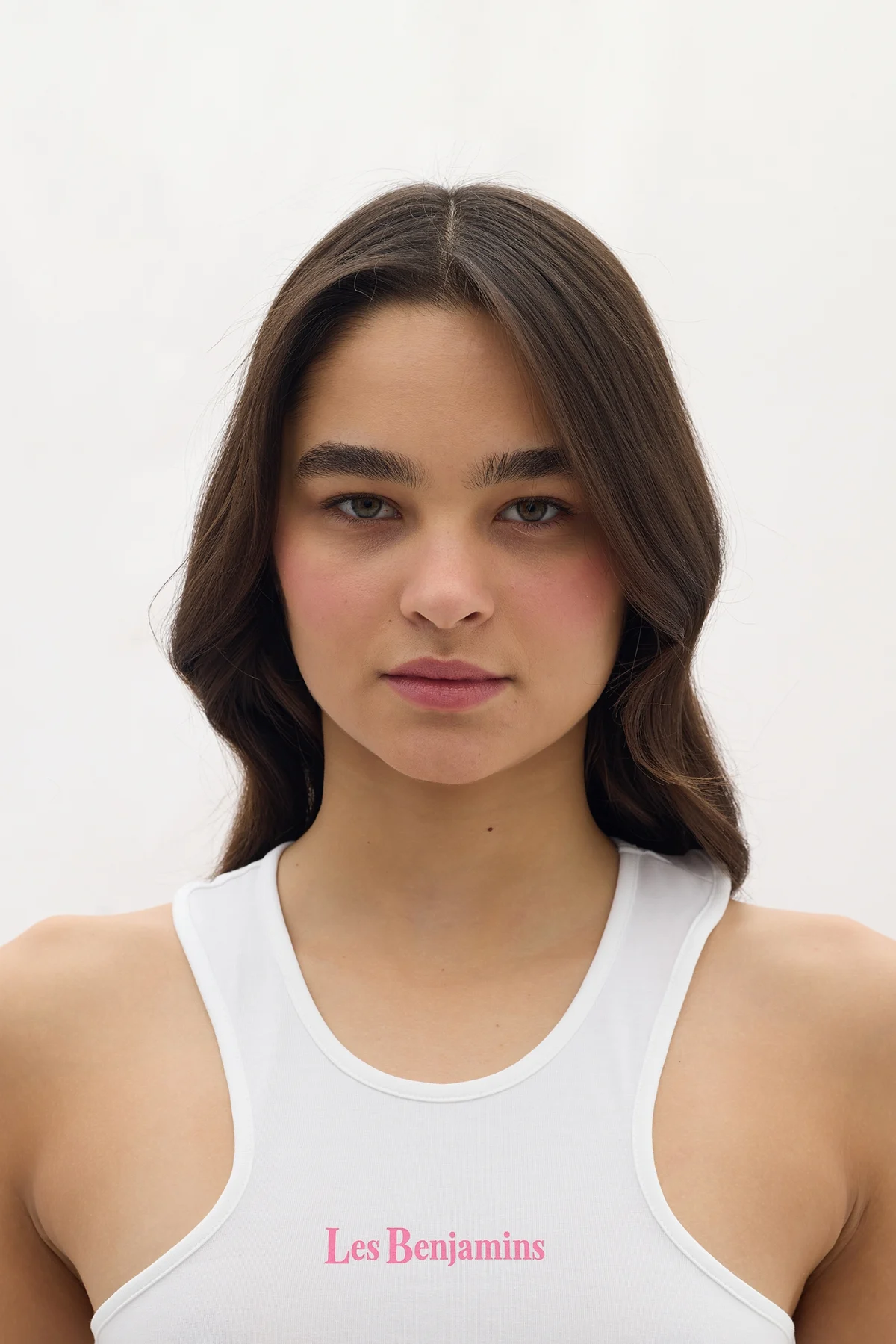 Les Benjamins Tank Top 006 White - Görsel 6
