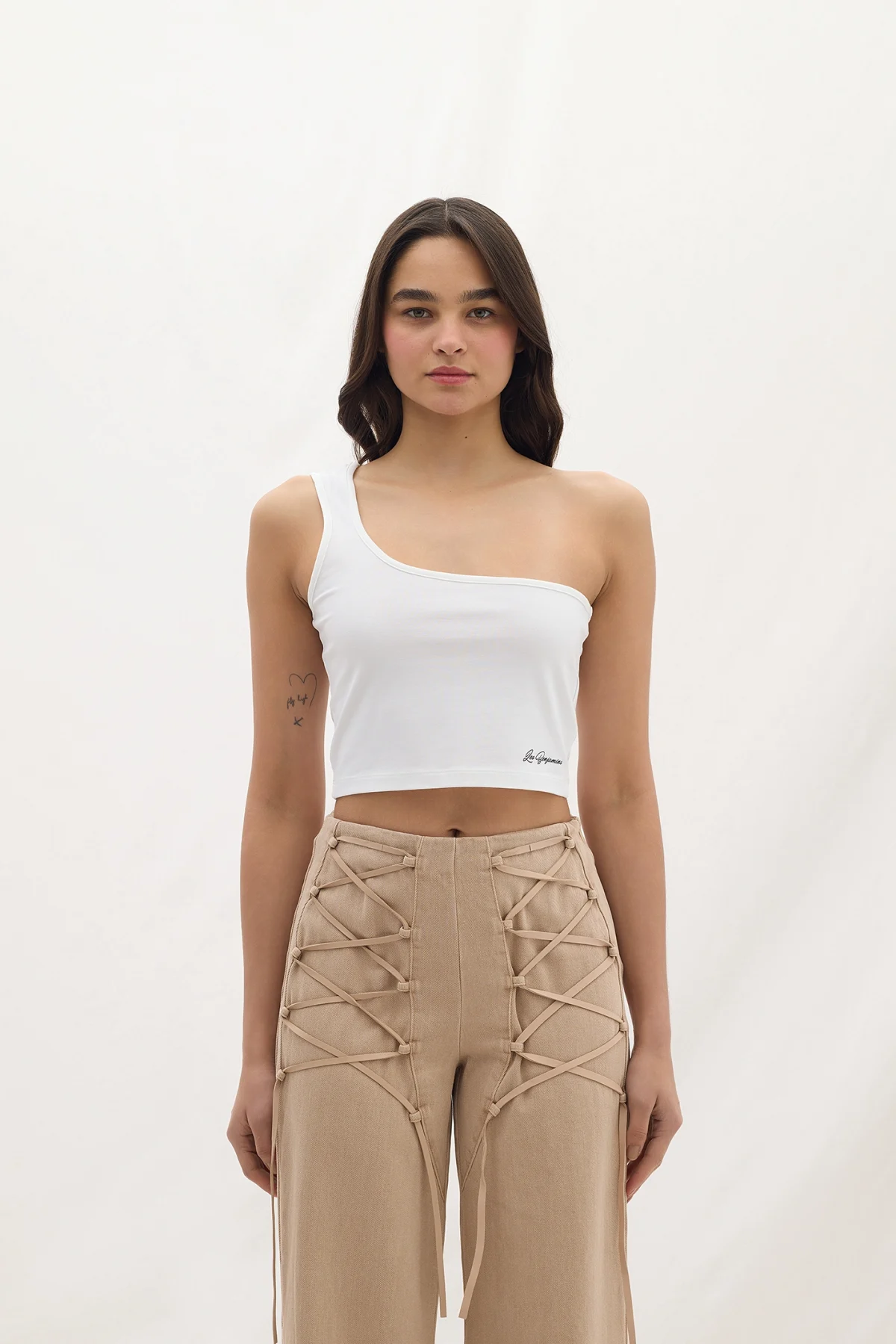 Les Benjamins Top 015 White - Görsel 3