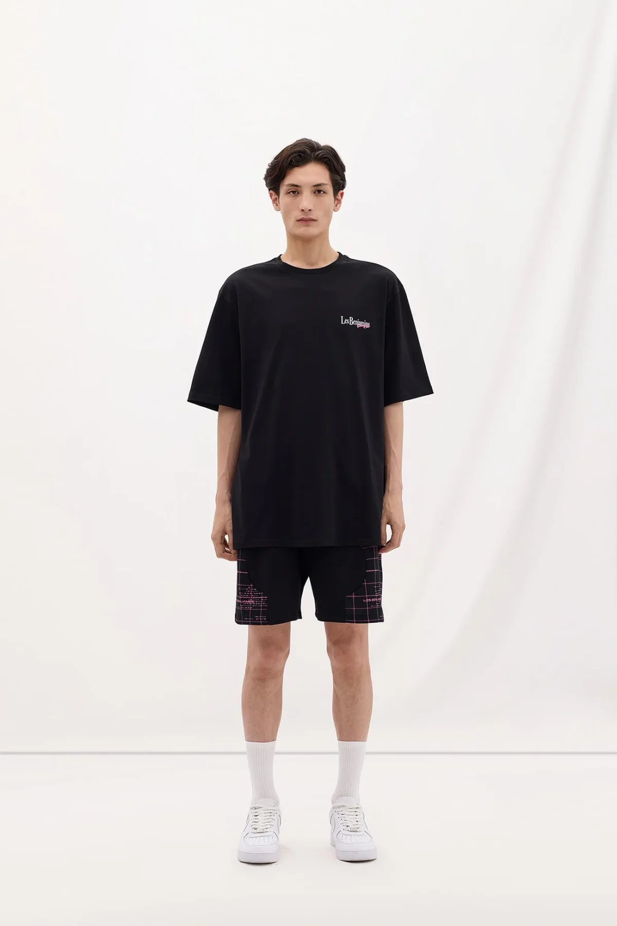 Les Benjamins Short 007 Black - Görsel 2