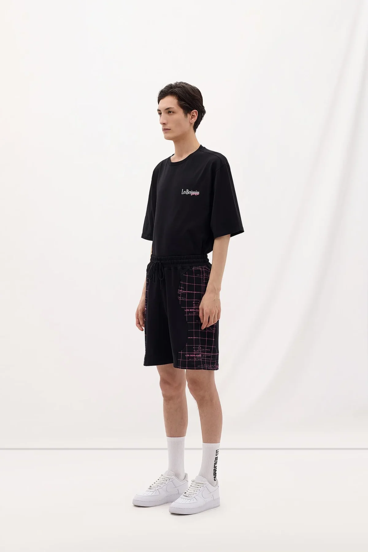 Les Benjamins Short 007 Black - Görsel 5