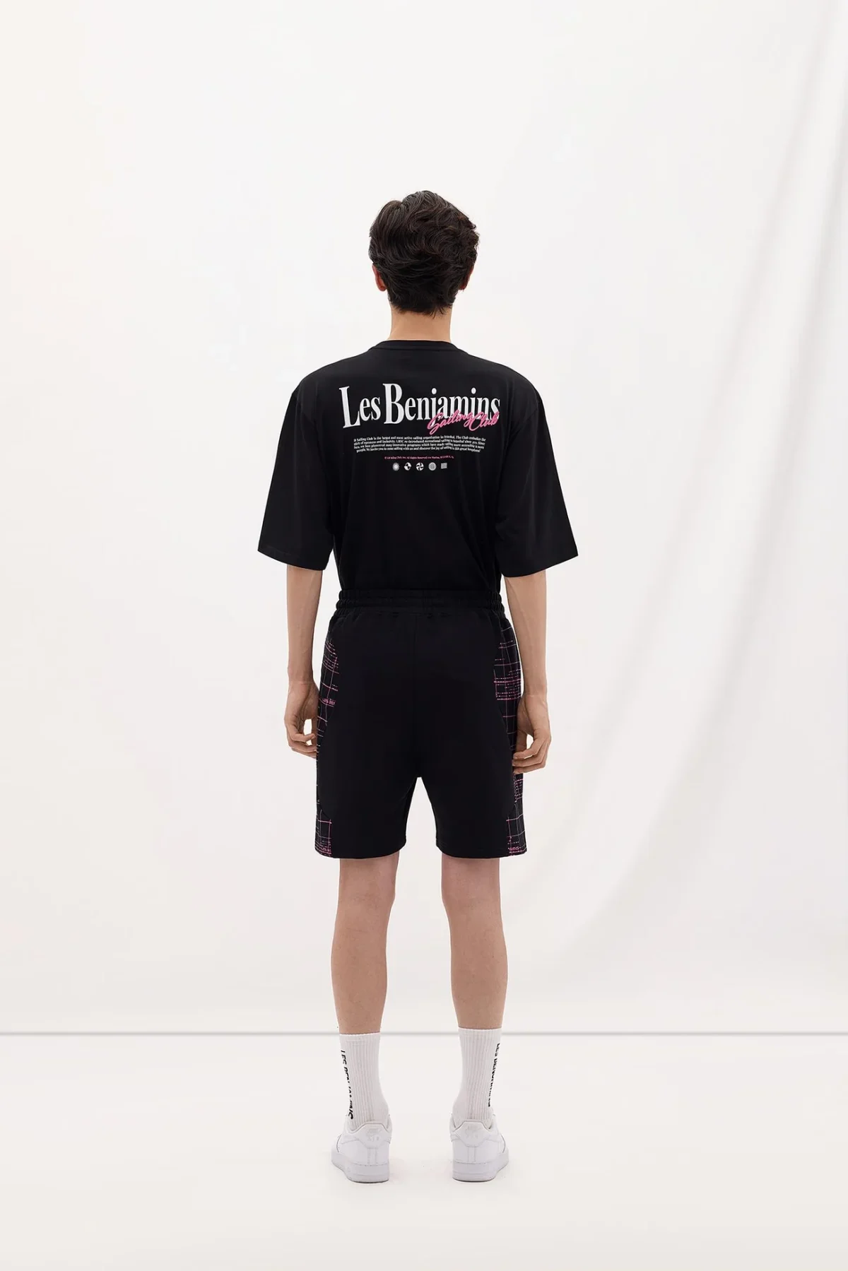 Les Benjamins Short 007 Black - Görsel 6