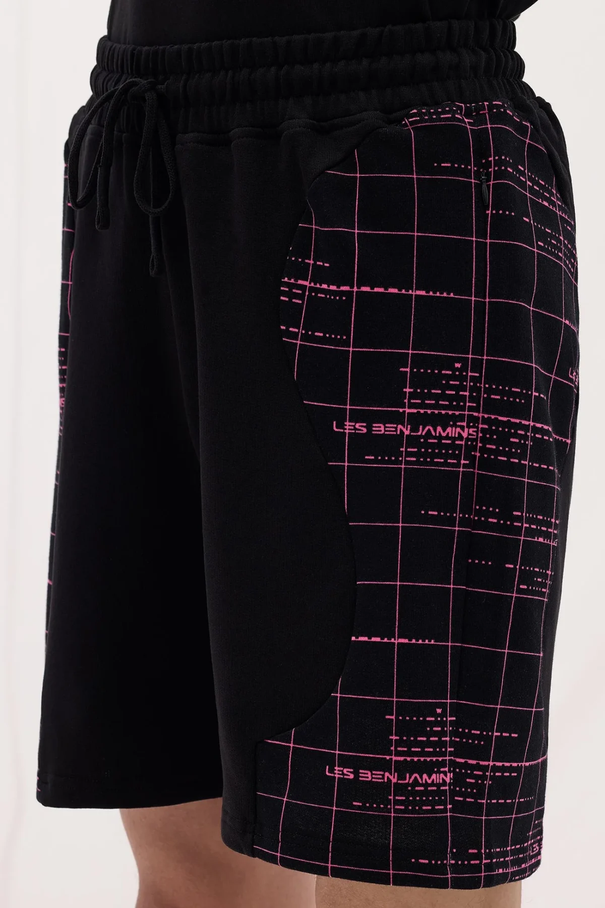 Les Benjamins Short 007 Black - Görsel 4