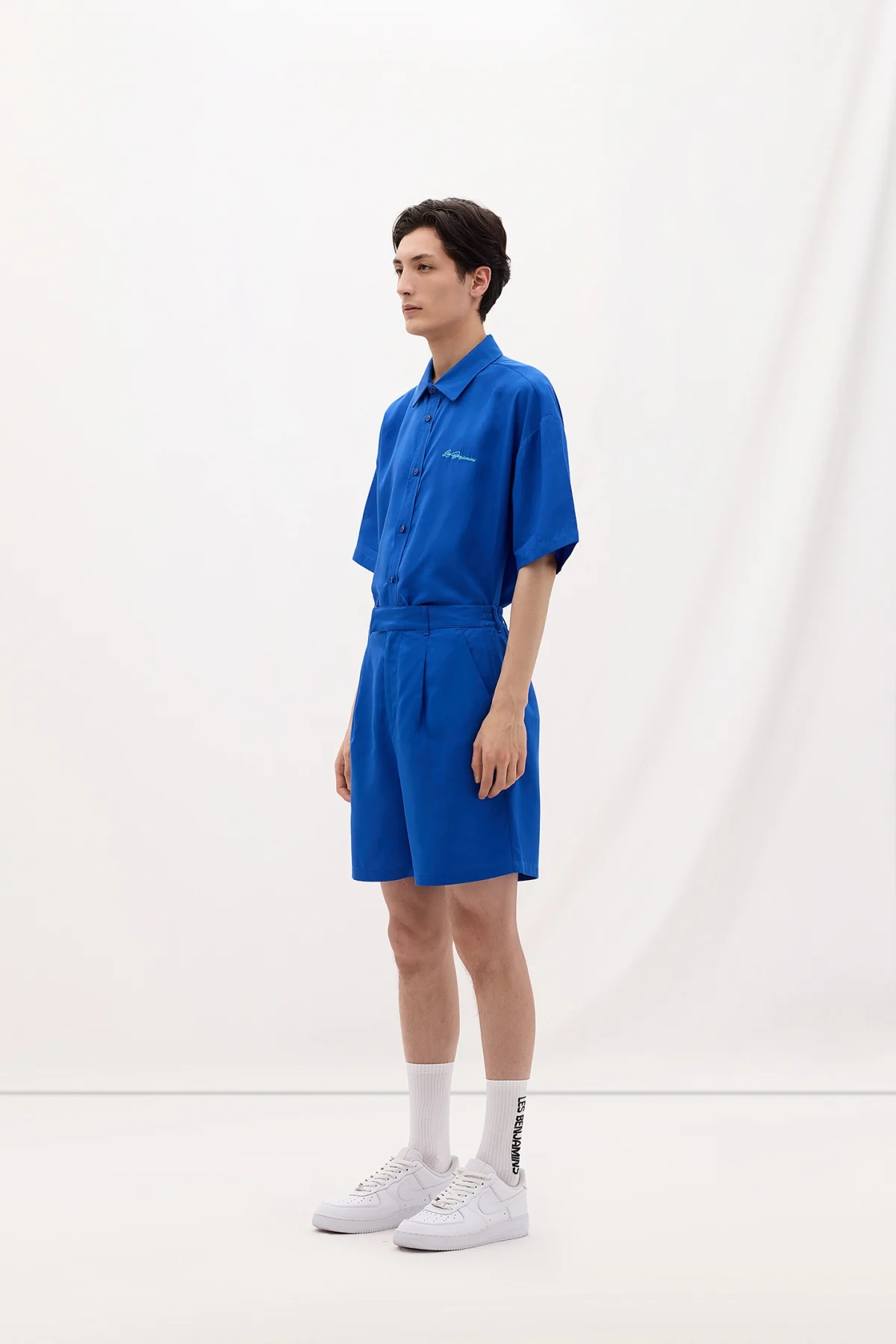 Les Benjamins Short 010 Blue Fireball - Görsel 3