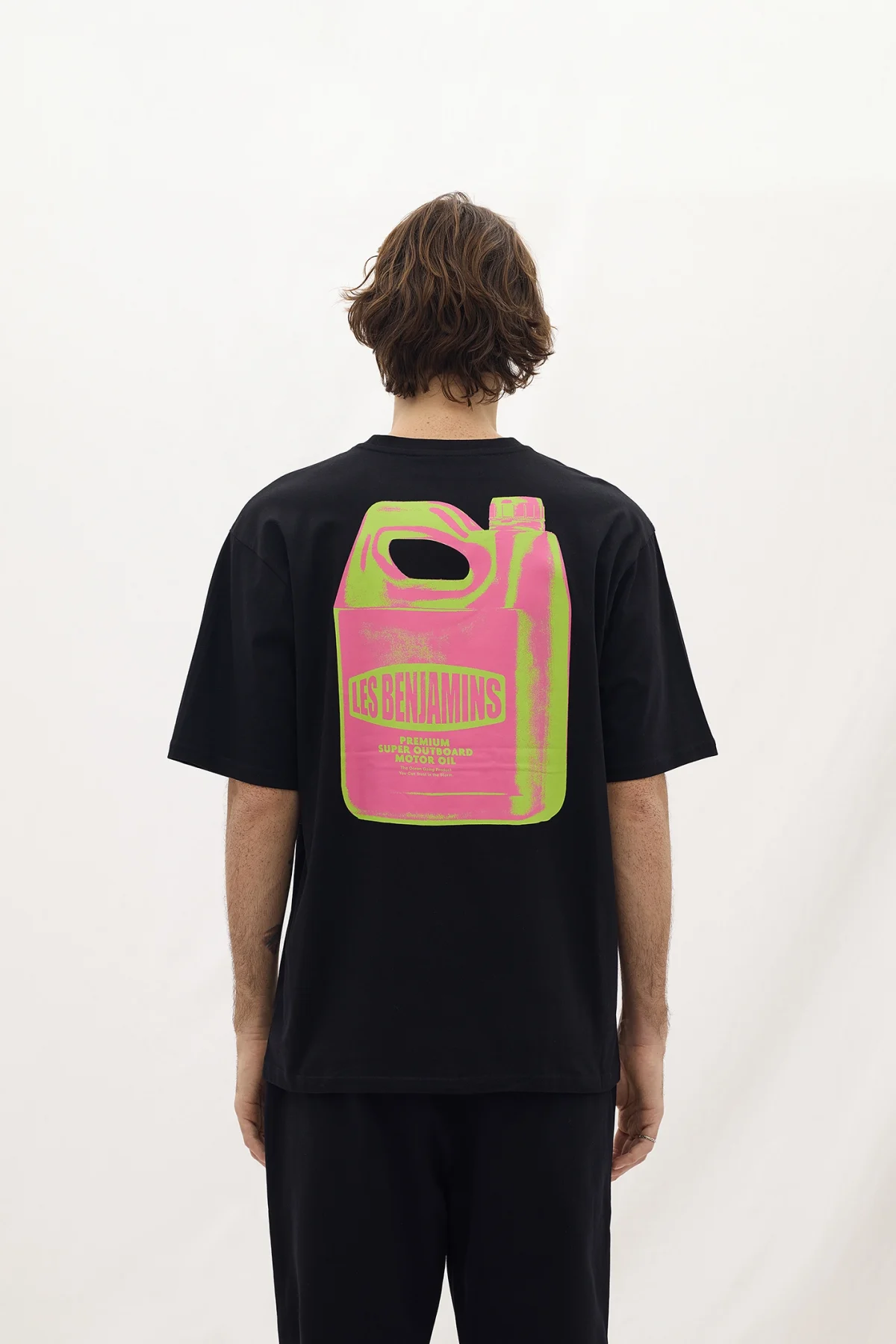 Les Benjamins Regular Tee 005 Black - Görsel 2