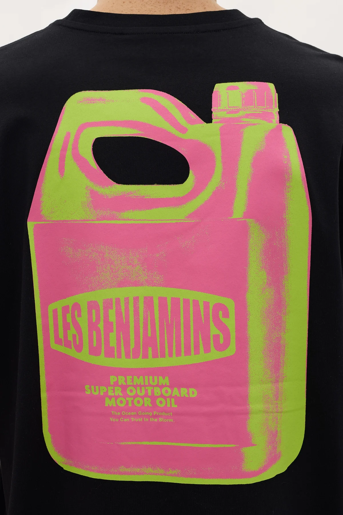 Les Benjamins Regular Tee 005 Black - Görsel 7