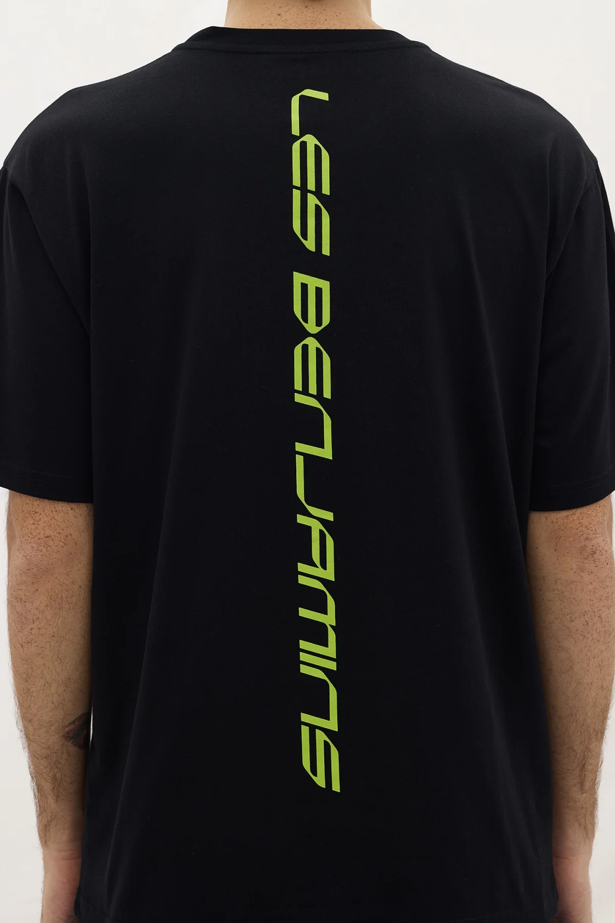 Les Benjamins Regular Tee 007 Black - Görsel 8