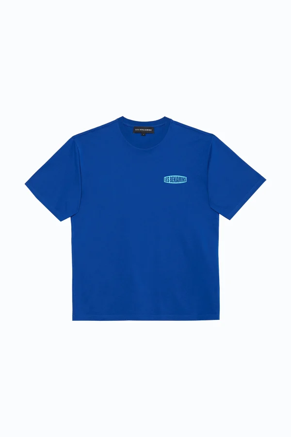 Les Benjamins Regular Tee 010 Blue Fireball