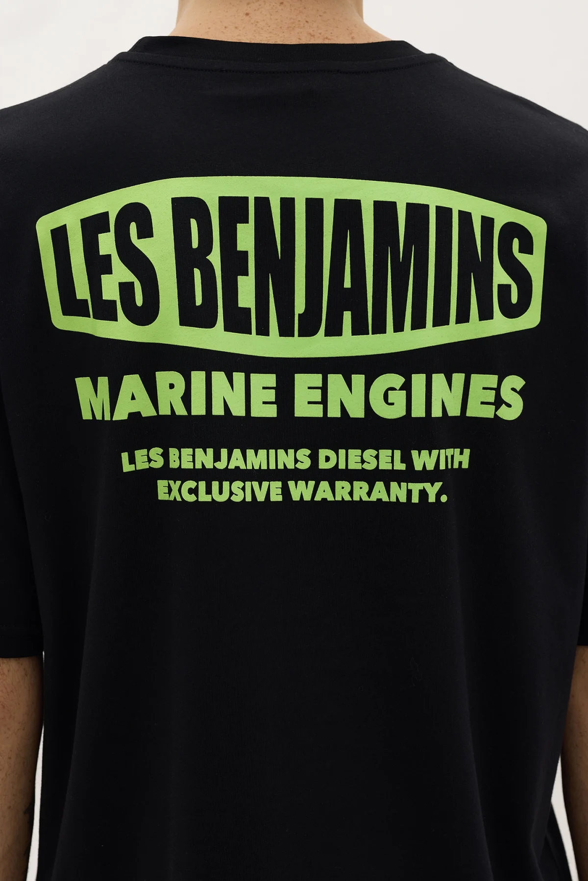 Les Benjamins Relaxed Tee 012 Black - Görsel 9