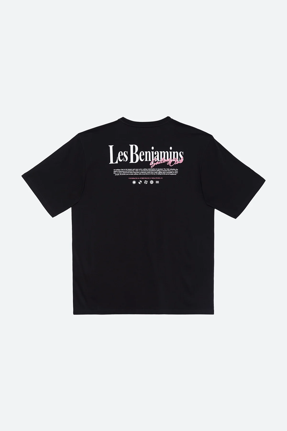Les Benjamins Oversized Tee 028 Black - Görsel 8