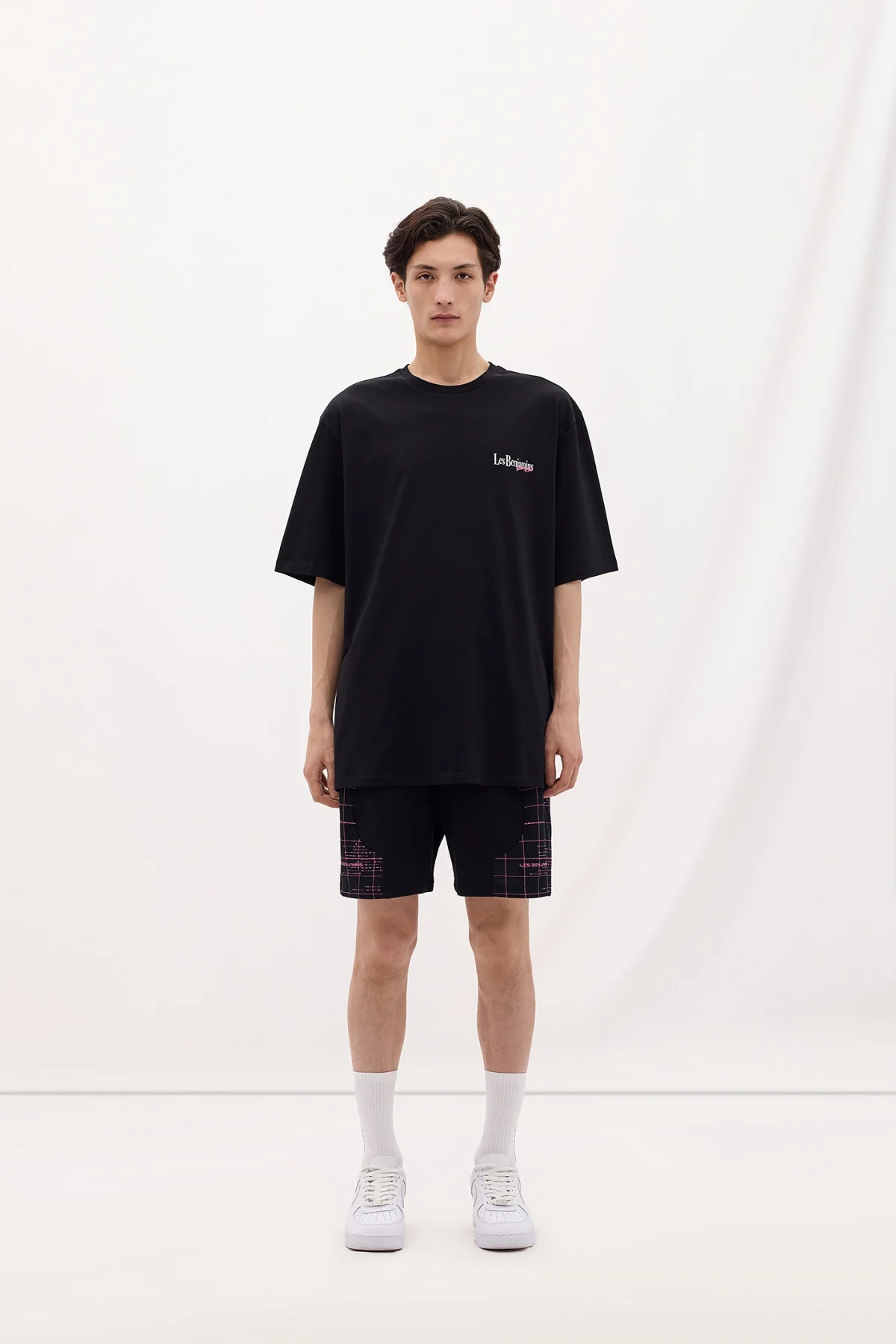 Les Benjamins Oversized Tee 028 Black - Görsel 3
