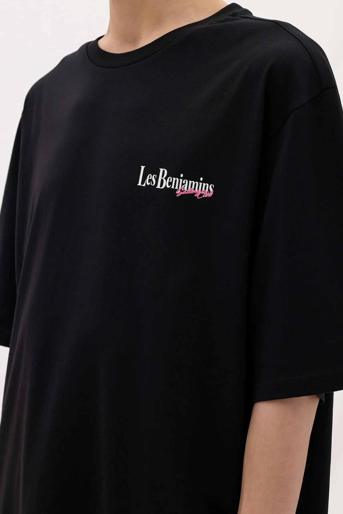 Les Benjamins Oversized Tee 028 Black - Görsel 6