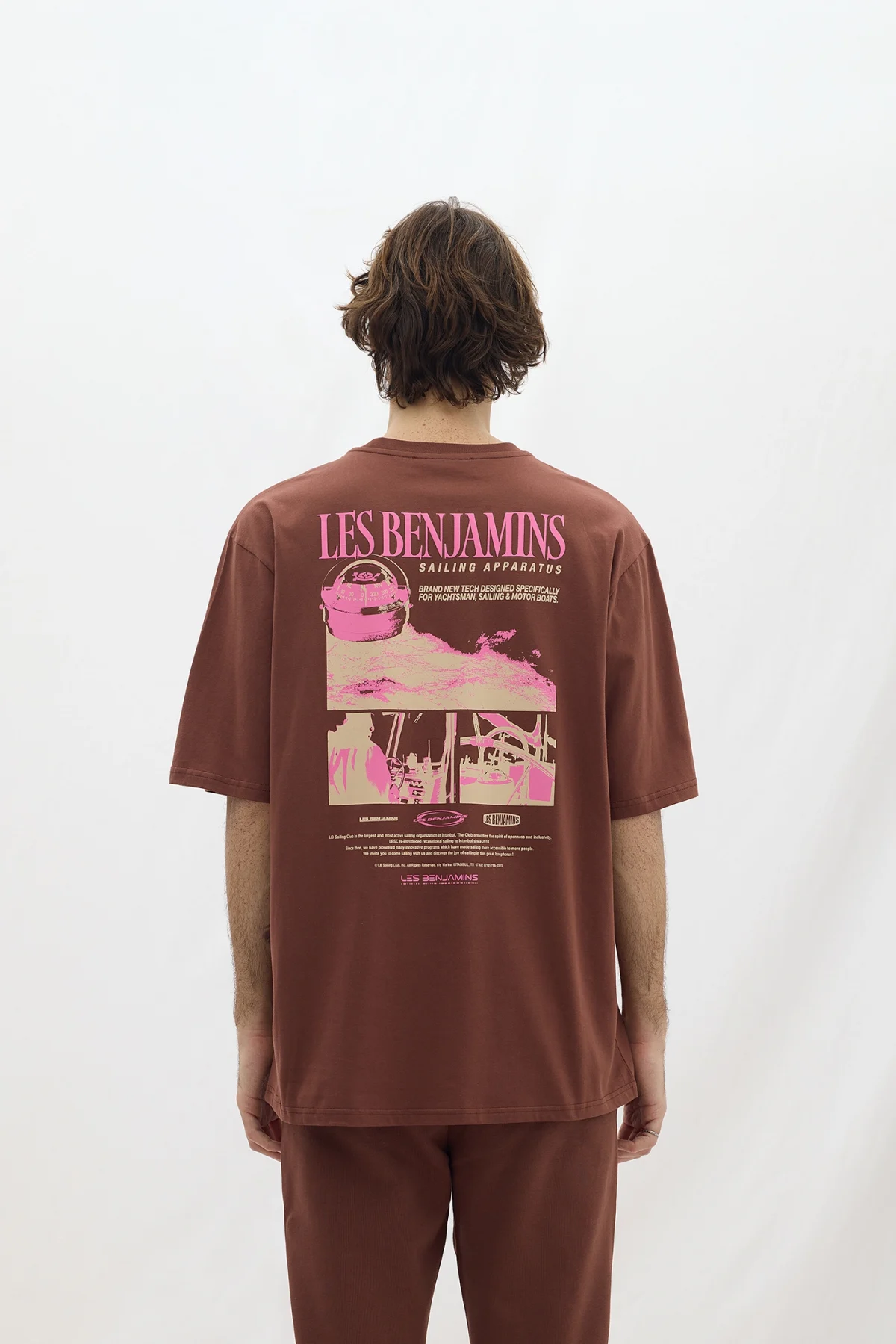 Les Benjamins Oversized Tee 033 Autumn - Görsel 2