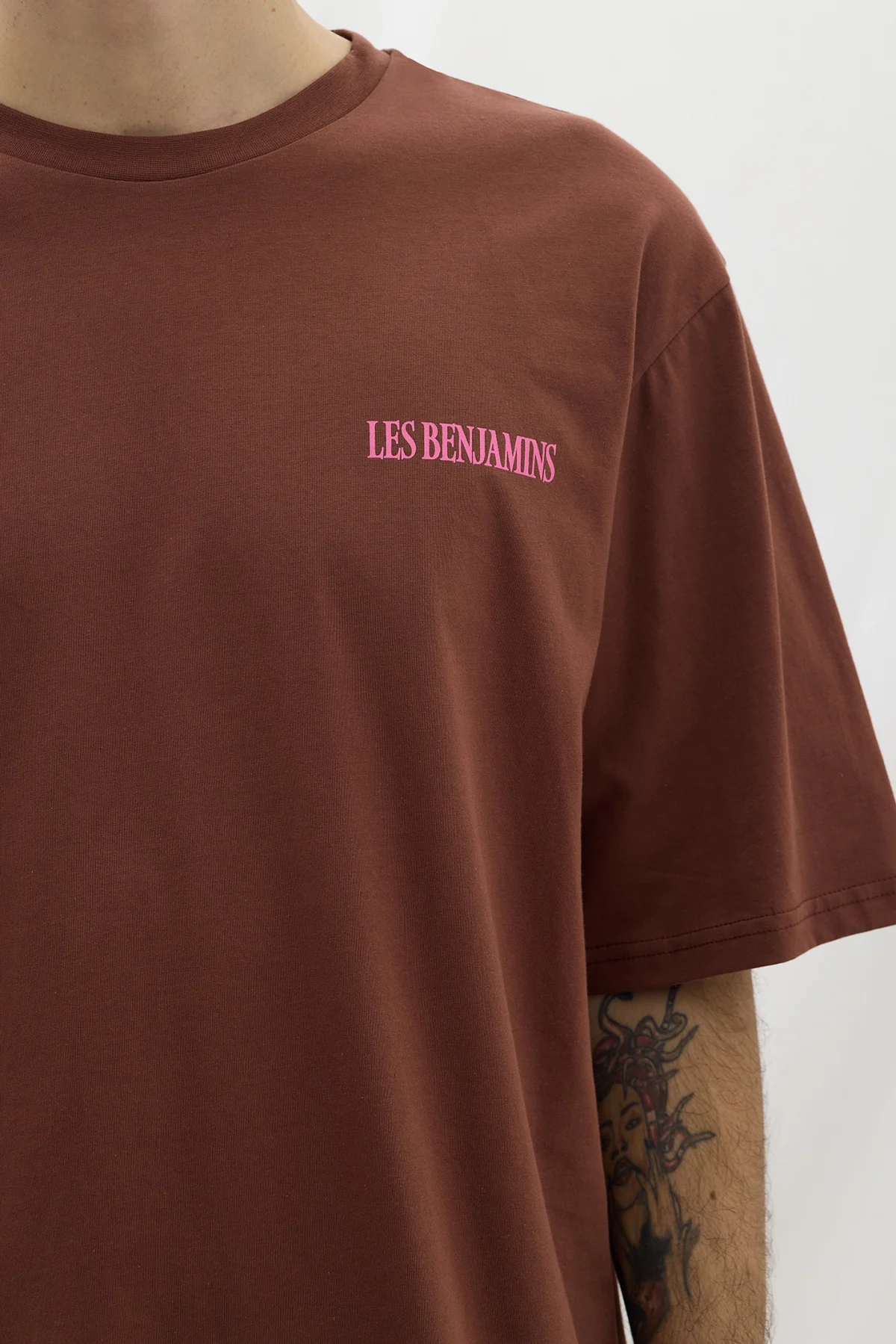 Les Benjamins Oversized Tee 033 Autumn - Görsel 7