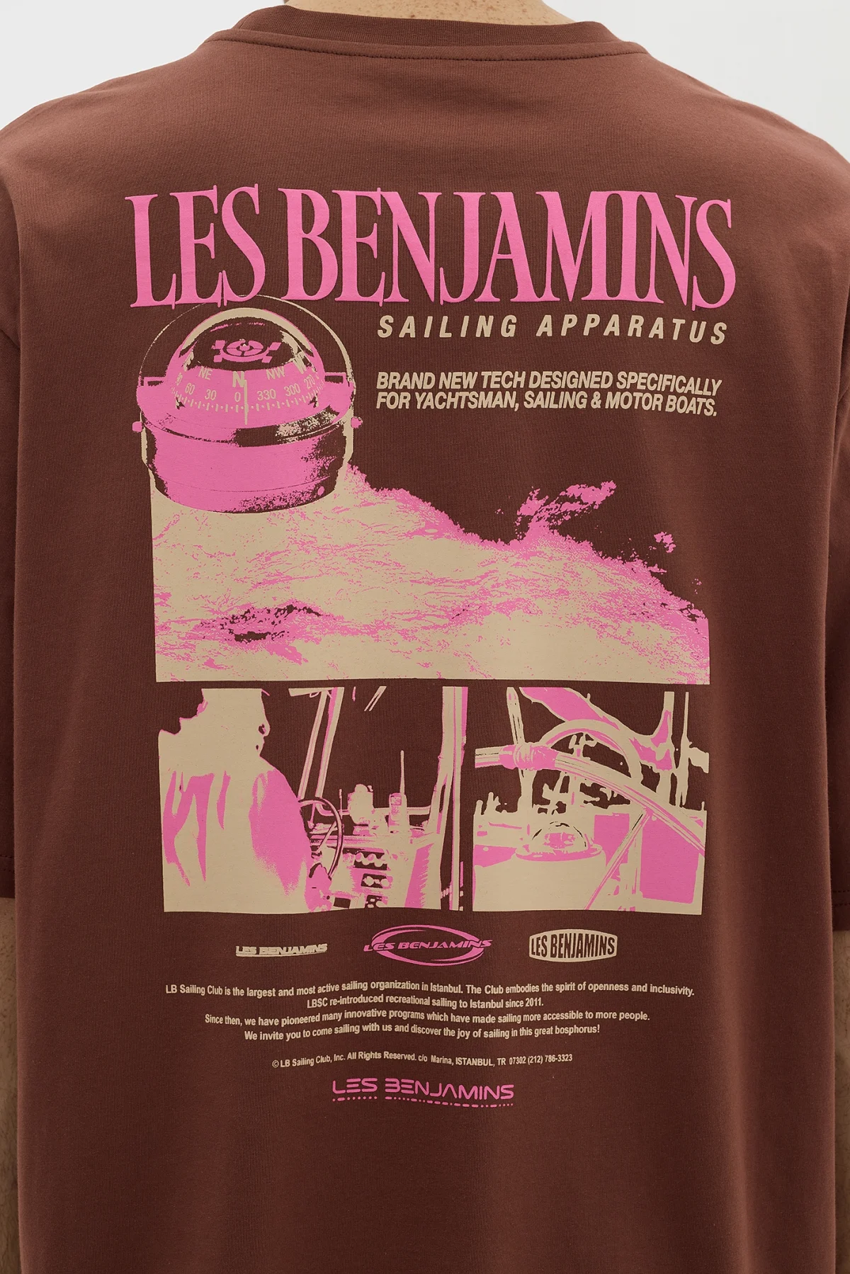 Les Benjamins Oversized Tee 033 Autumn - Görsel 8