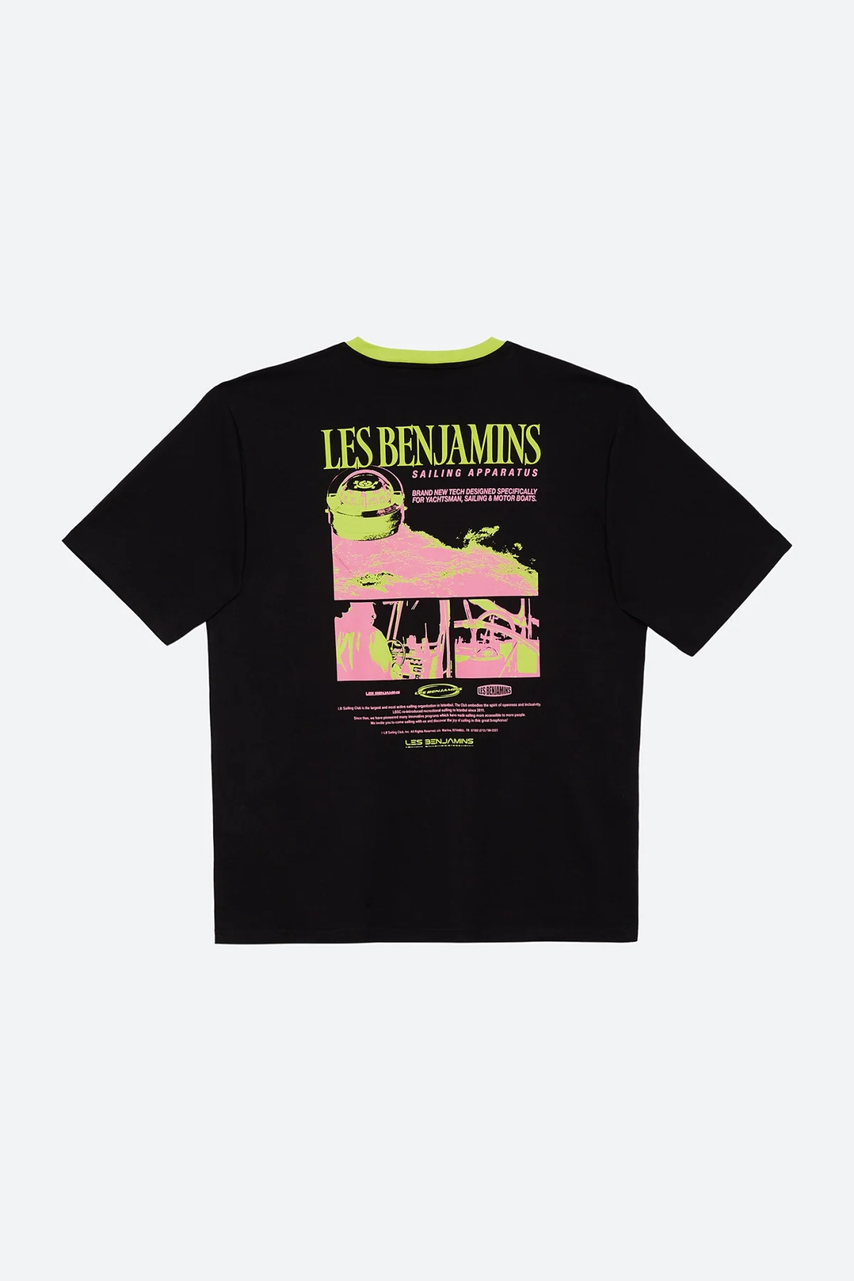Les Benjamins Oversized Tee 034 Black - Görsel 9