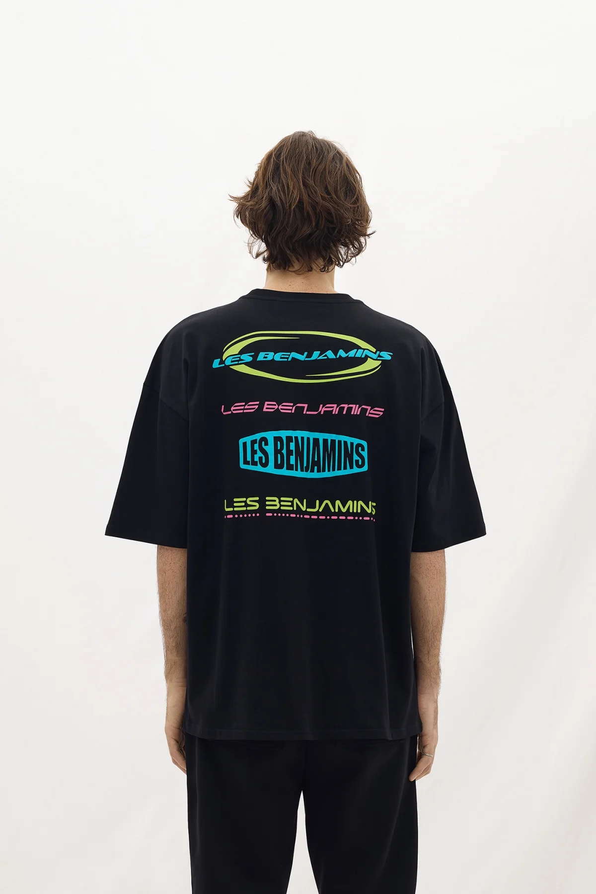 Les Benjamins Oversized Tee 039 Black - Görsel 2