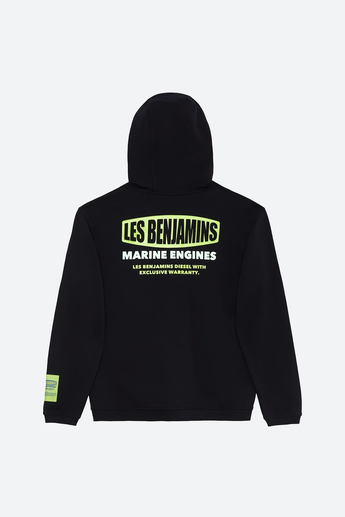 Les Benjamins Zip Hoodie 002 Black - Görsel 9