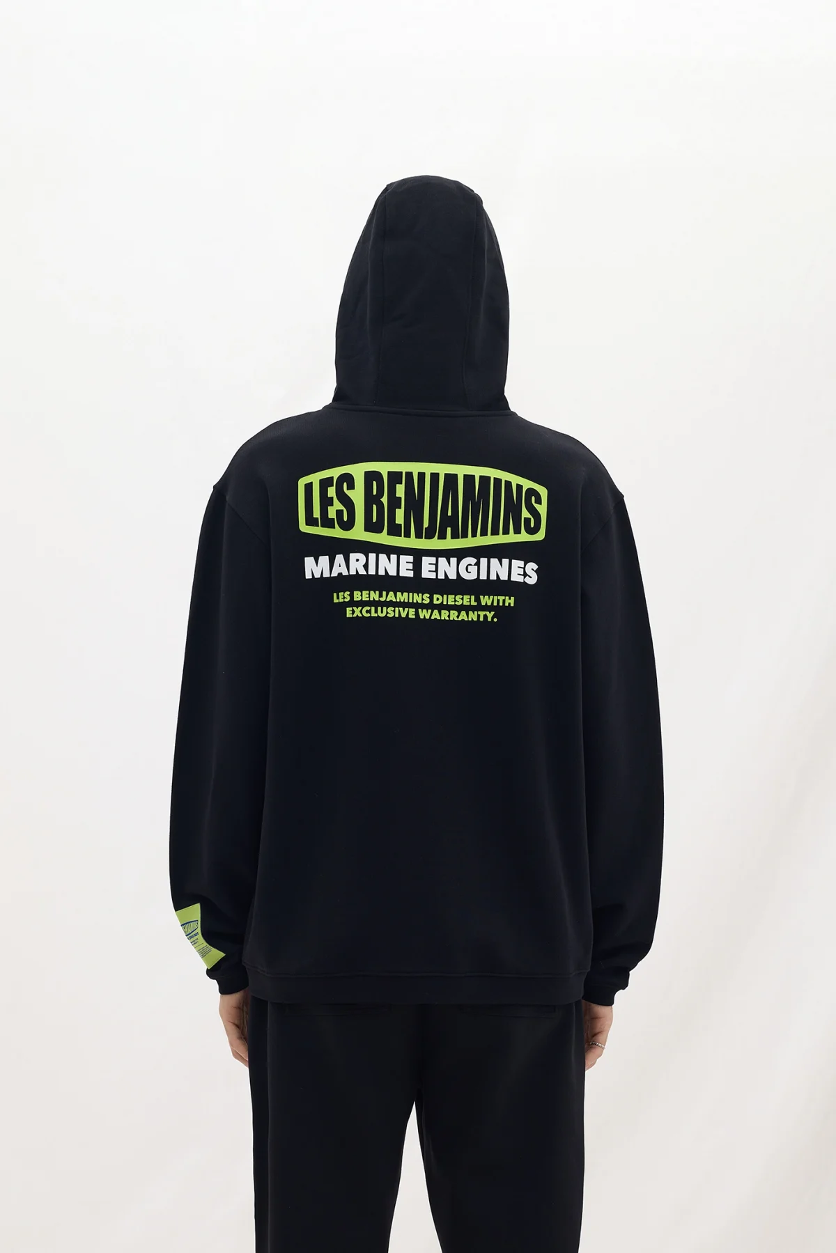 Les Benjamins Zip Hoodie 002 Black - Görsel 2