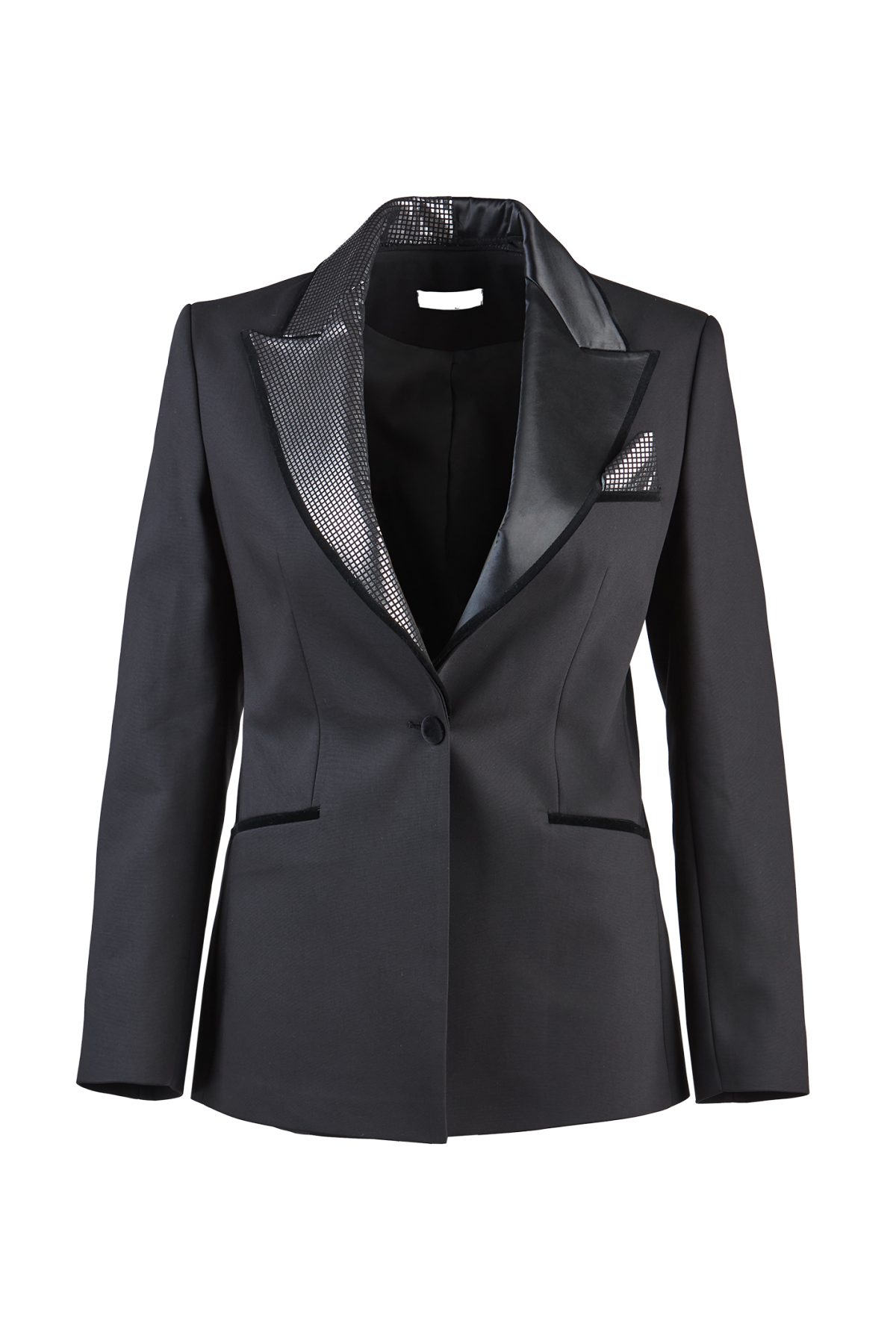 OZ_DUNYASI5136 Indra Varaklı Blazer Ceket - BE OZ - Görsel 1