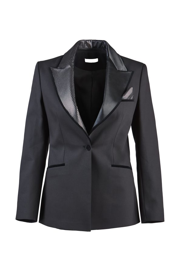Indra Varaklı Blazer Ceket - BE OZ