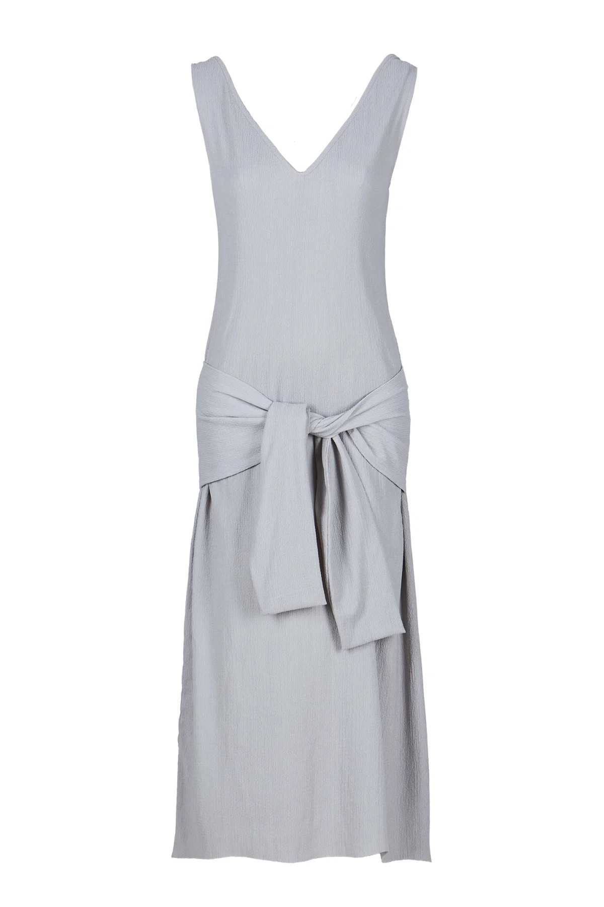 Yahşi Önü Kuşaklı Hardal Elbise - BE OZ - Görsel 11