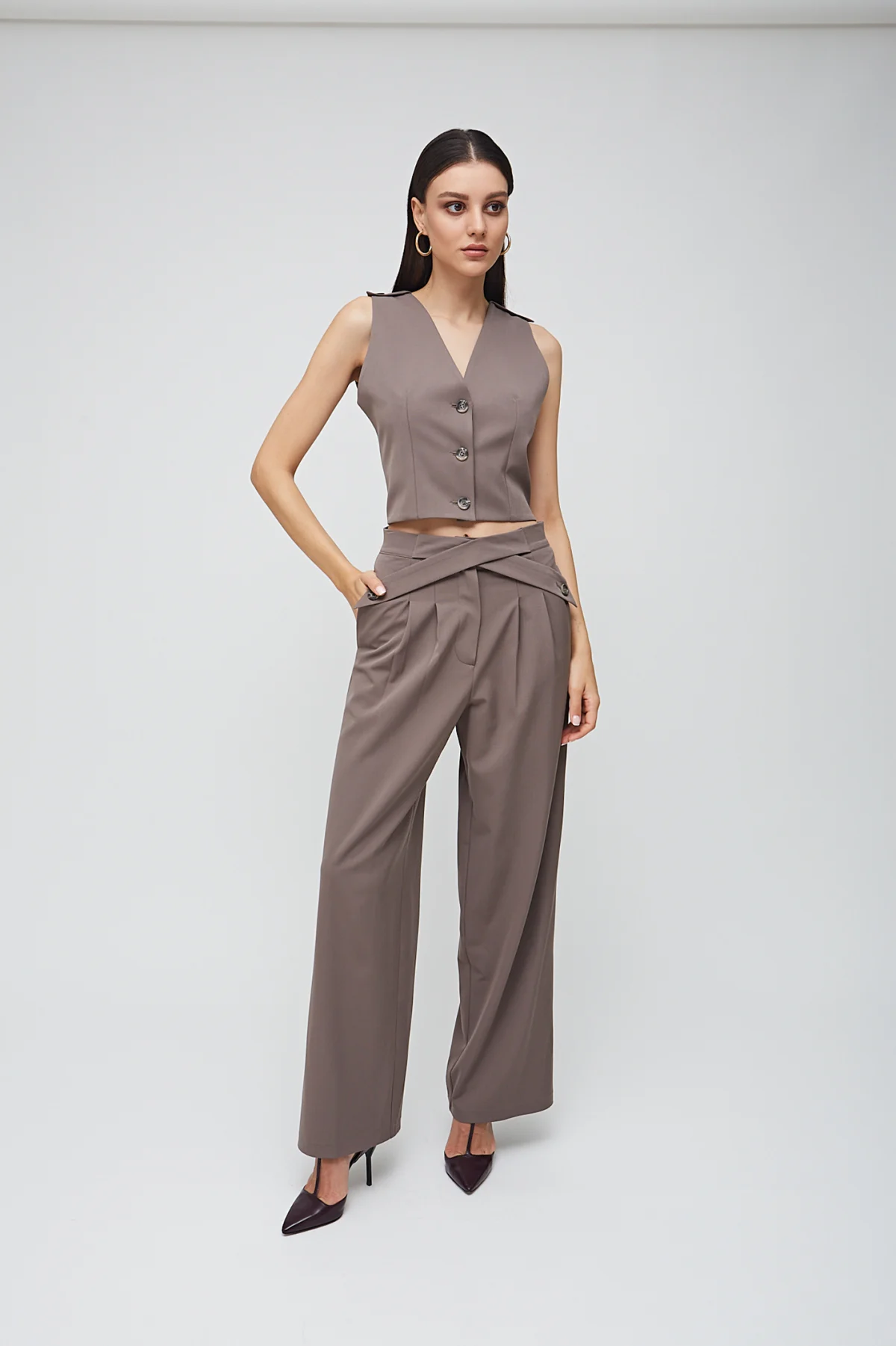 Cross Kısa Vizon Yelek - BE OZ - Görsel 2