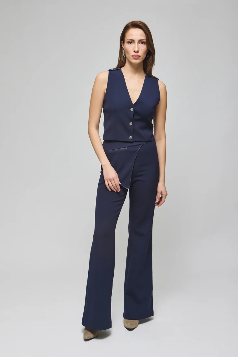 Cross lacivert yelek