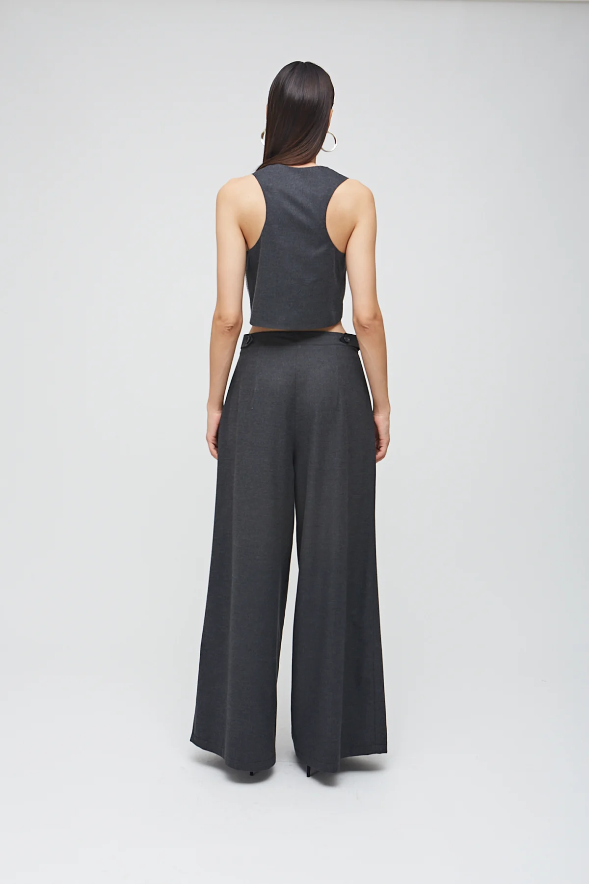 Diana Gri Pantolon - BE OZ - Görsel 6