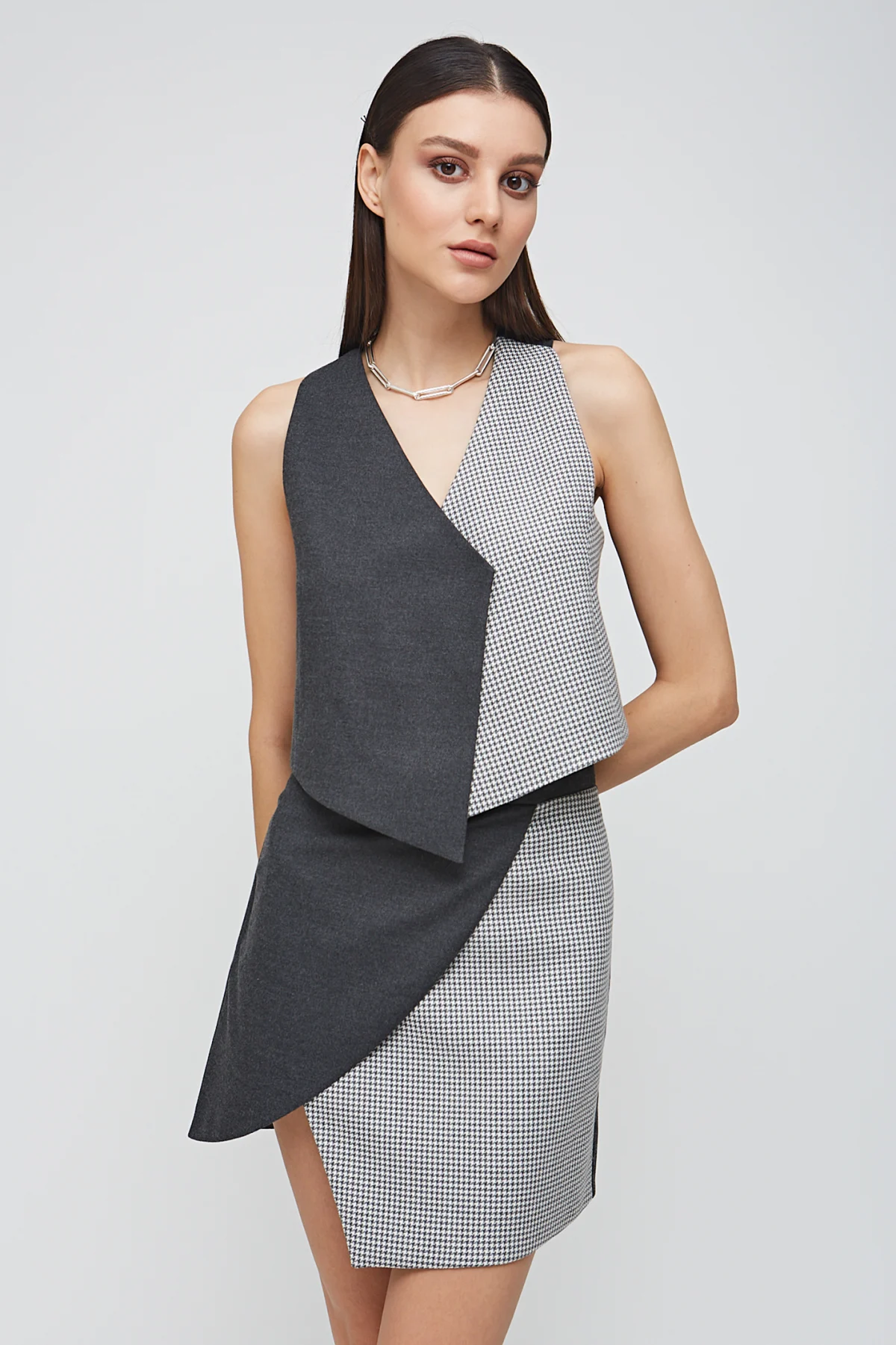 Indra Gri Yelek - BE OZ - Görsel 6