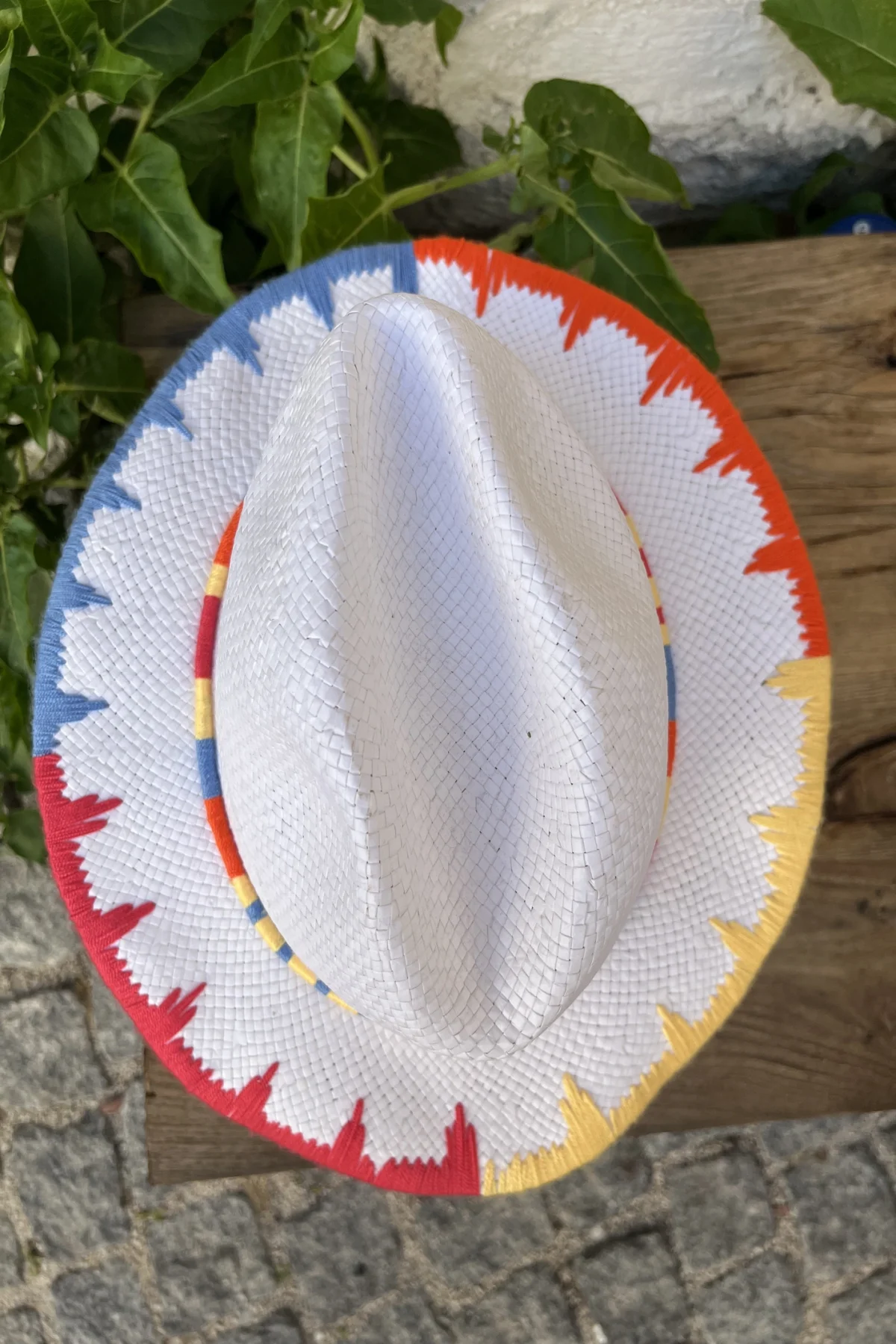 oz-sapka-29 Nakış İşlemeli Hasır Şapka - BE OZ - Görsel 1